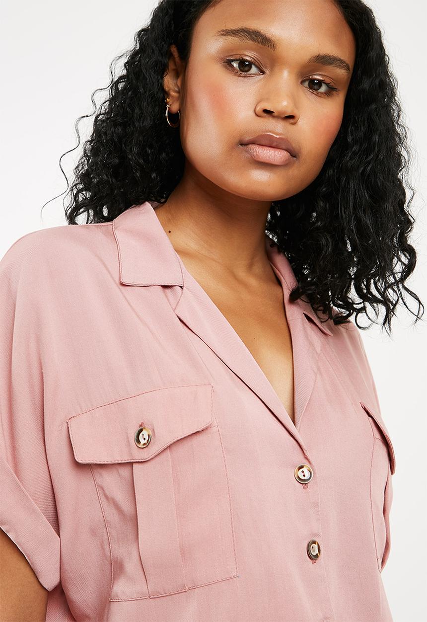 Superbalist - Utility shirt - pink