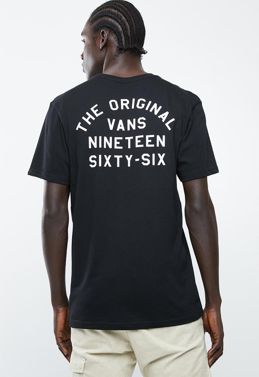 Vans - Spring training tee - black and white