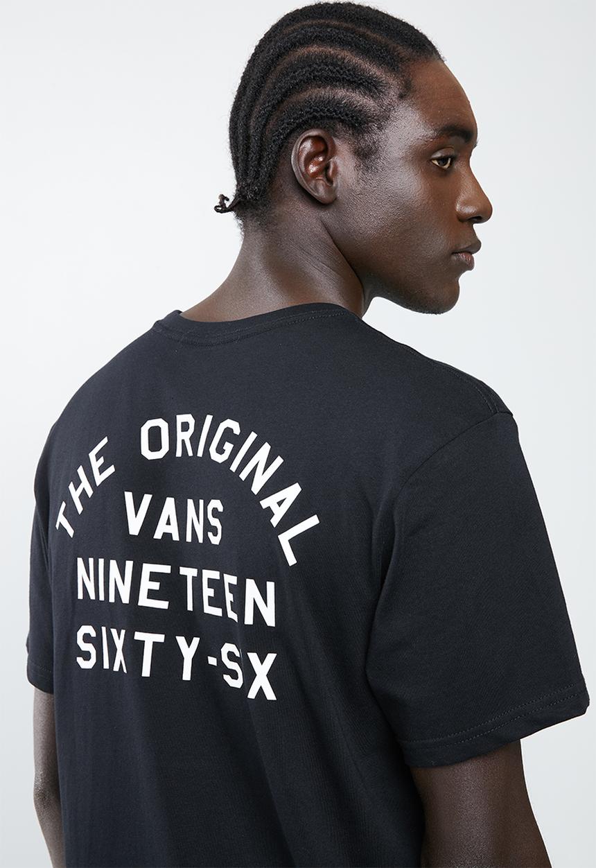Vans - Spring training tee - black and white