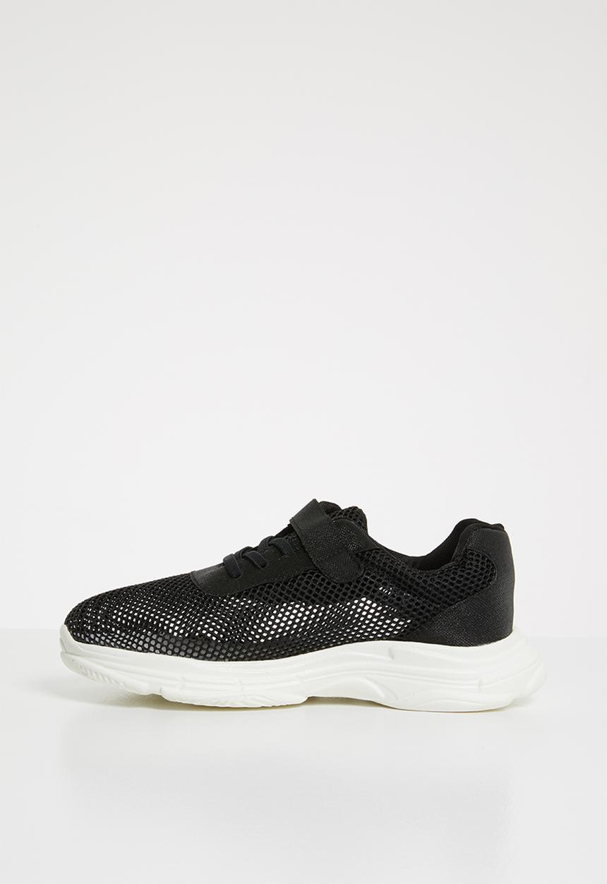 Pop Candy - Mesh lo-top sneaker - black