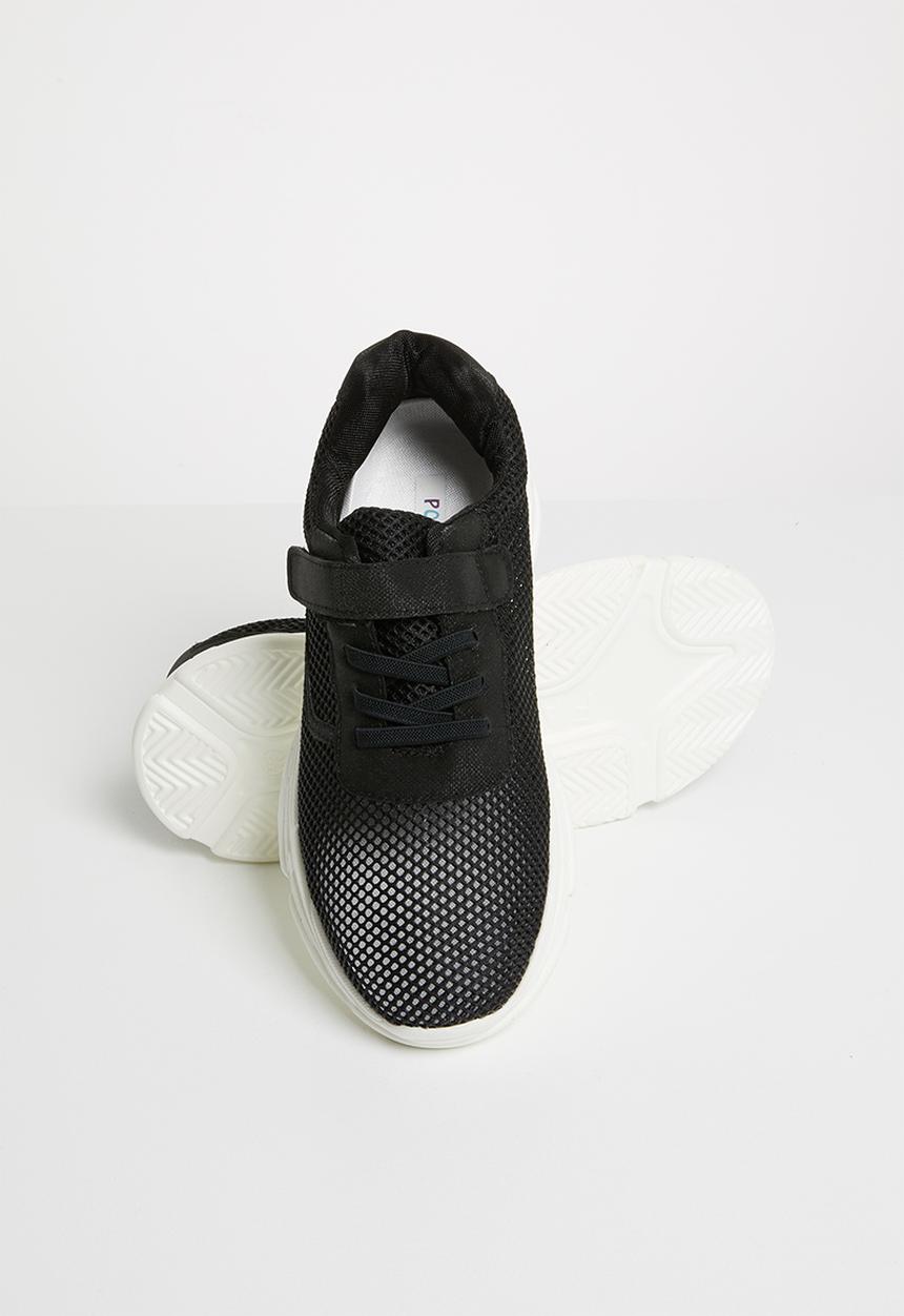 Pop Candy - Mesh lo-top sneaker - black