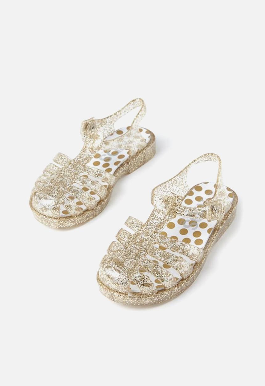 Cotton On - Amalfi jelly sandal - gold