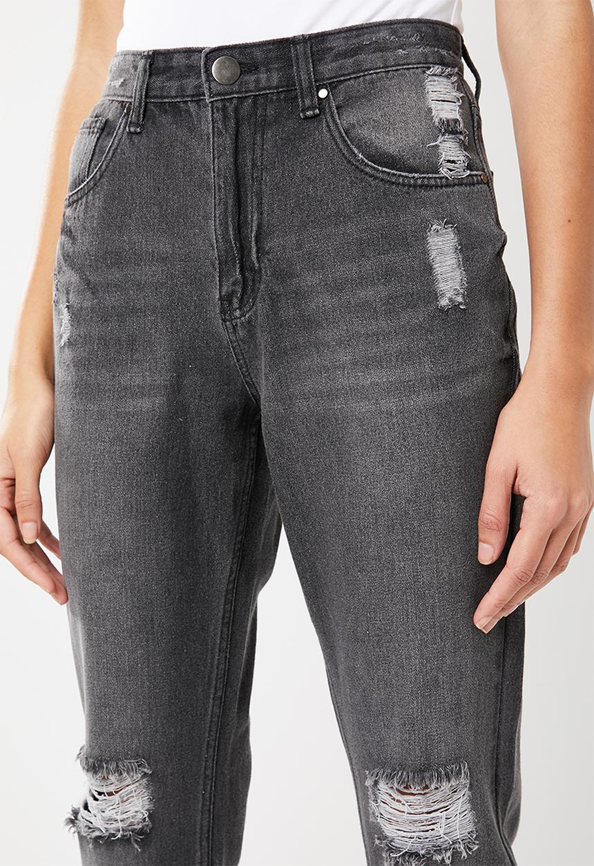 Superbalist - Mom jeans - black 