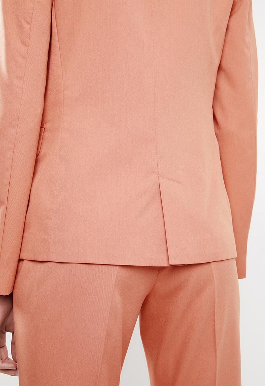 Superbalist - Double breasted suit jacket - peach