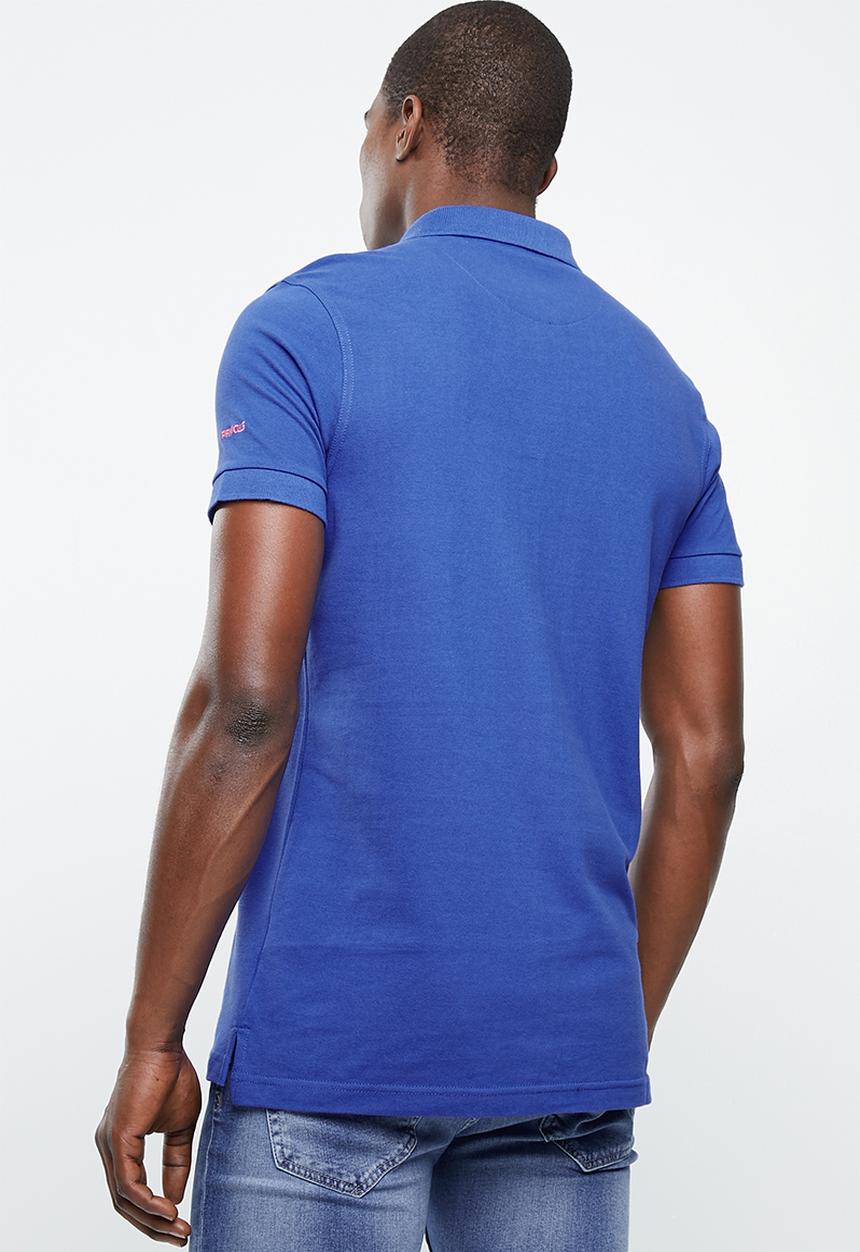 Pringle of Scotland - St augustine styled golfer - blue
