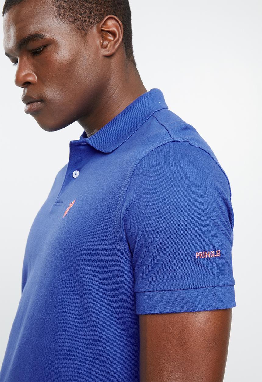 Pringle of Scotland - St augustine styled golfer - blue