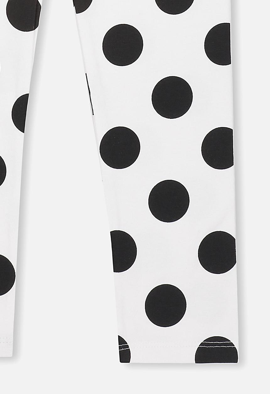 Cotton On - Huggie tights - white & black