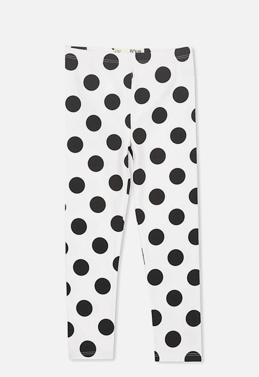 Cotton On - Huggie tights - white & black
