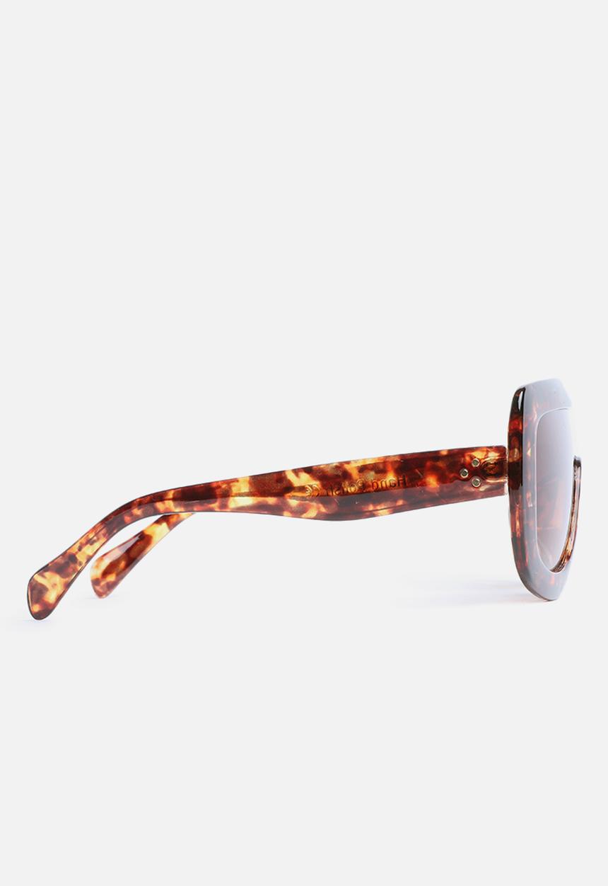 Superbalist - Jason oversized retro sunglasses - brown