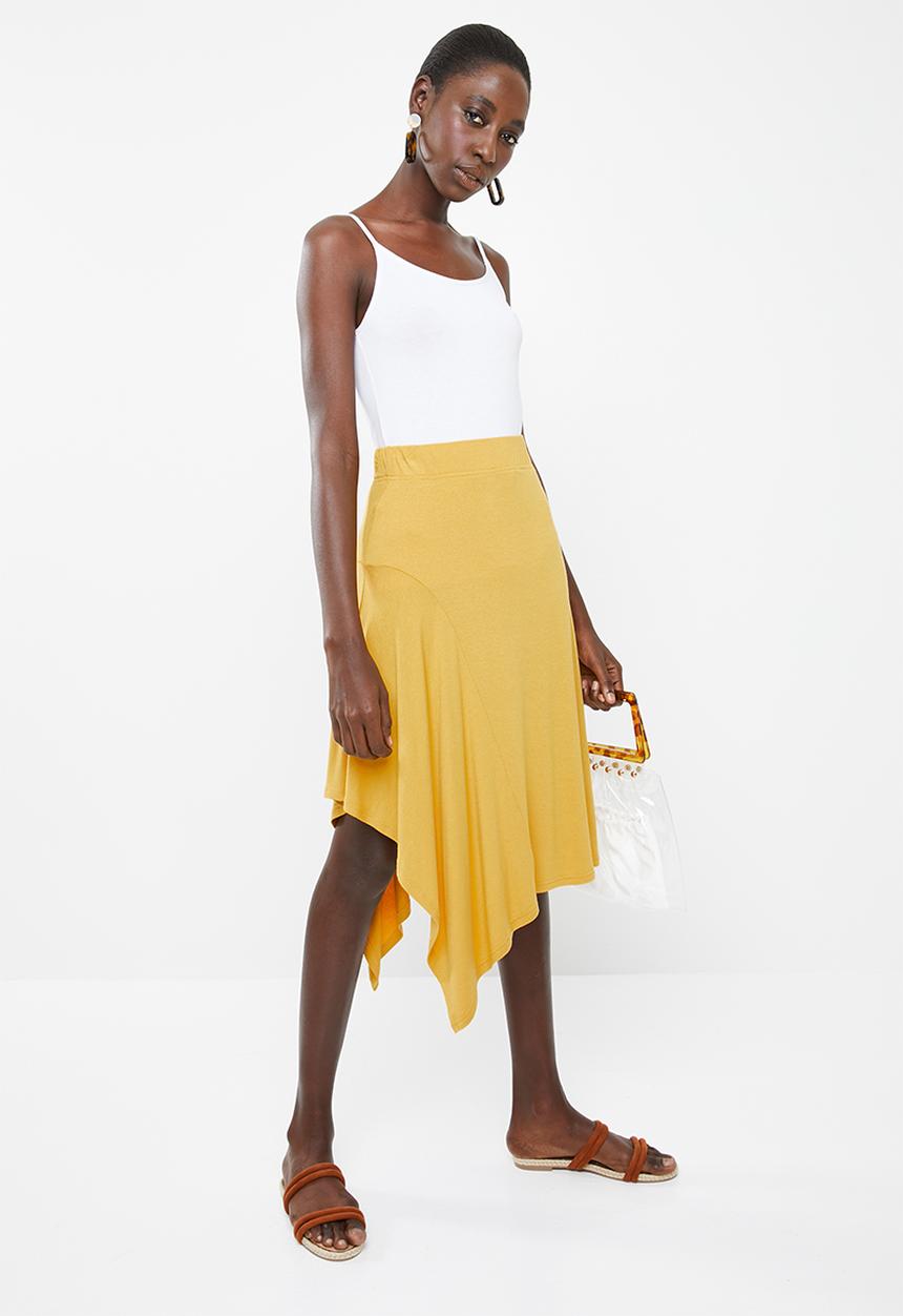 Superbalist - Knit midi skirt - yellow