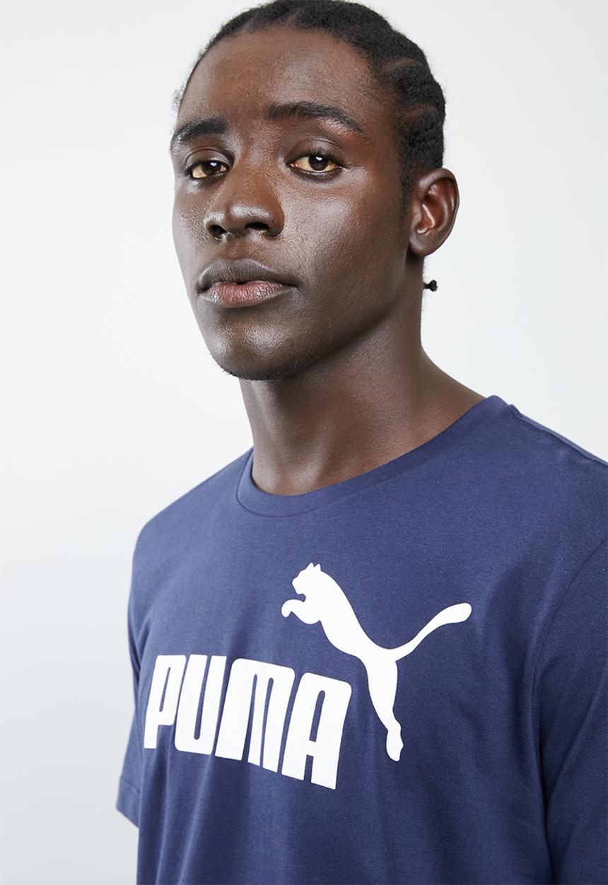 PUMA - ESS logo tee - navy