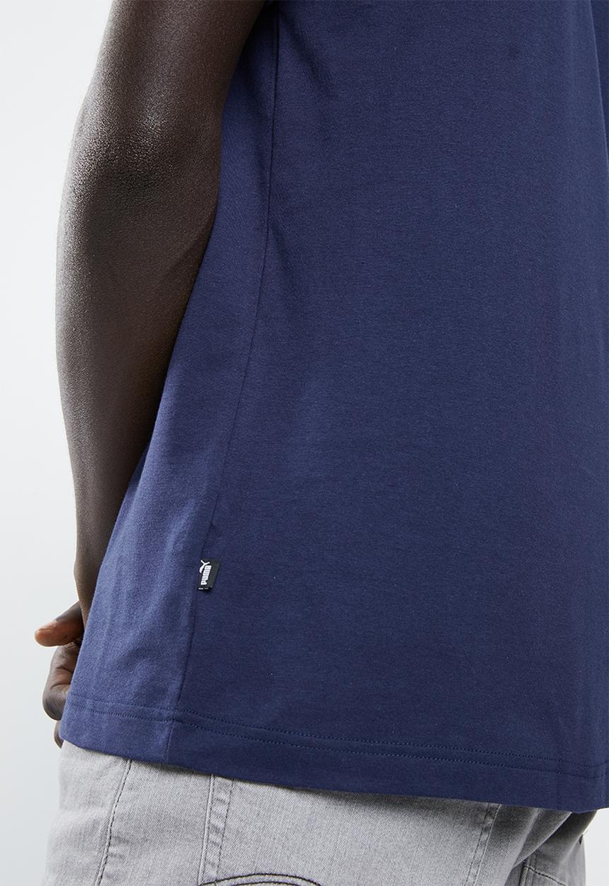 PUMA - ESS logo tee - navy