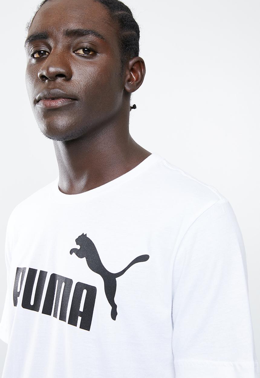 PUMA - ESS logo tee - white