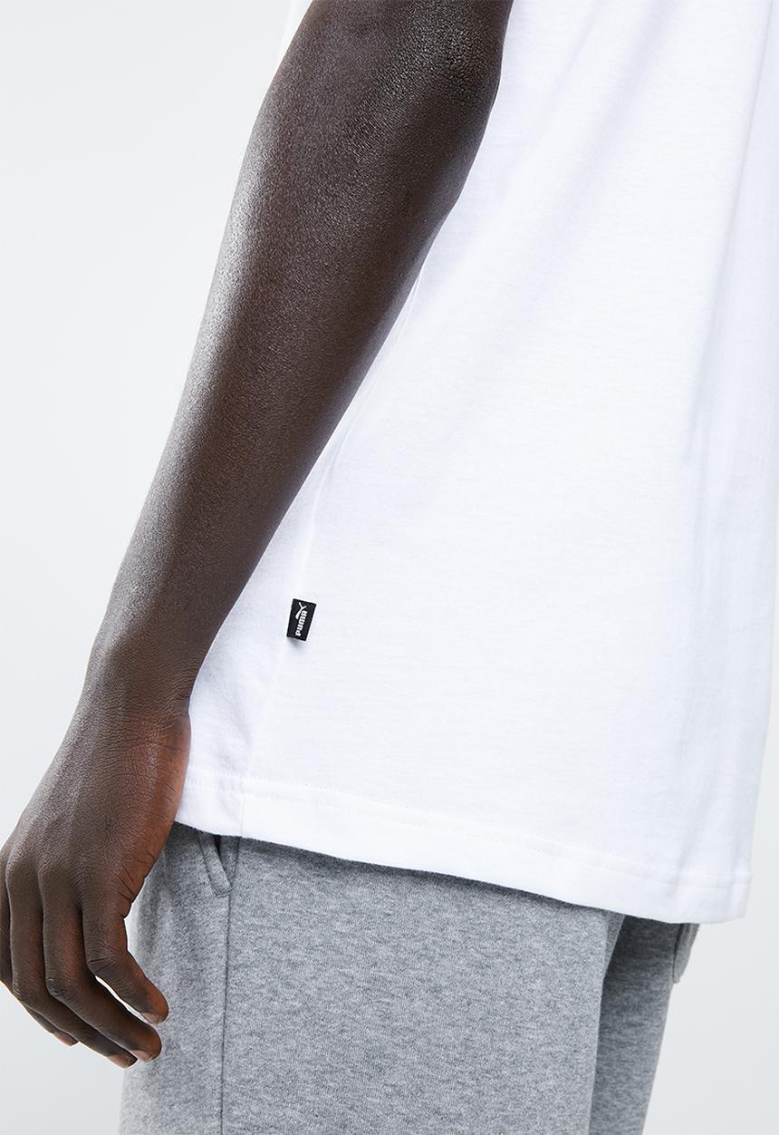 PUMA - ESS logo tee - white