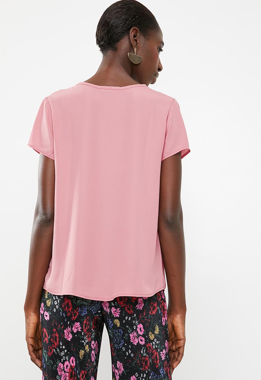 Superbalist - Basic shell blouse - dusty pink 