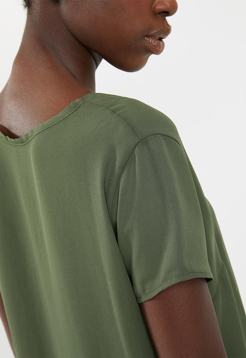 Superbalist - Basic shell blouse - olive
