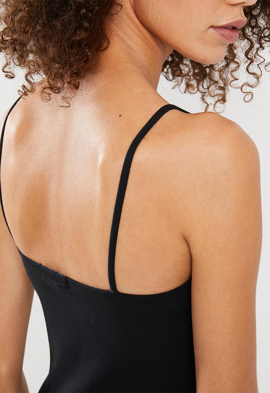 Superbalist - Straight neck 2 pack bodysuit - black & white