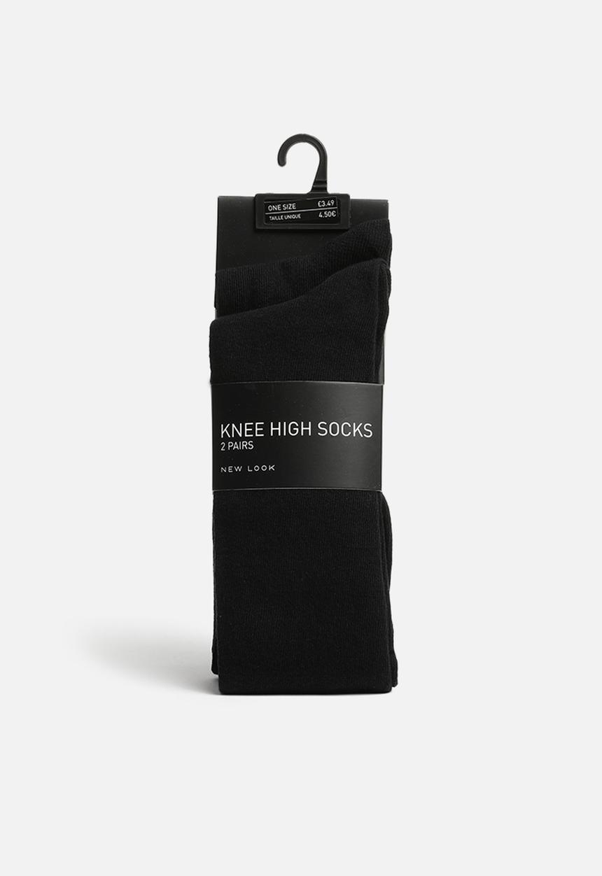 New Look - Rib socks - black