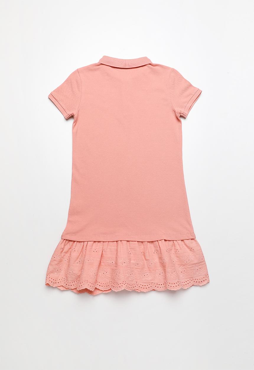 POLO - Alexis frilled golfer dress - pink