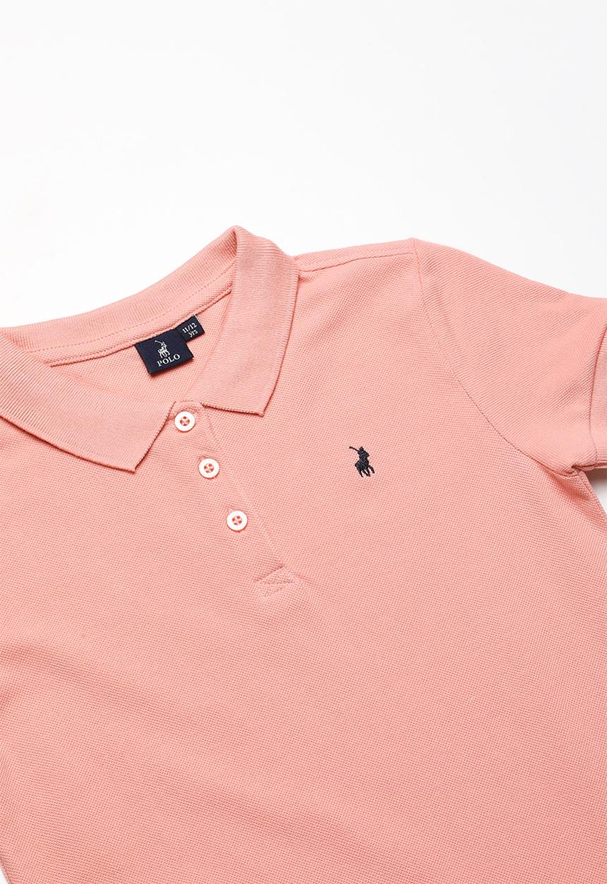 POLO - Alexis frilled golfer dress - pink