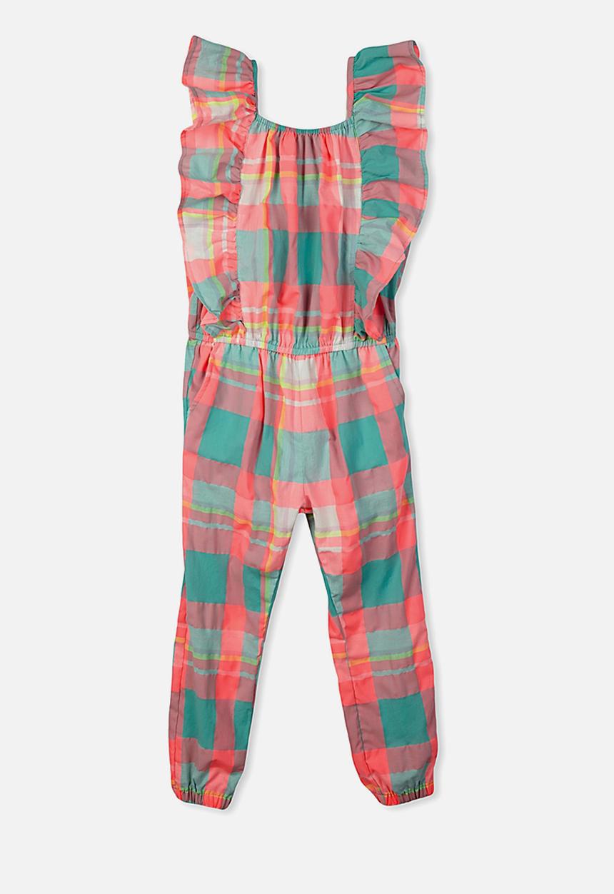 Cotton On - Kieri long jumpsuit - orange & blue
