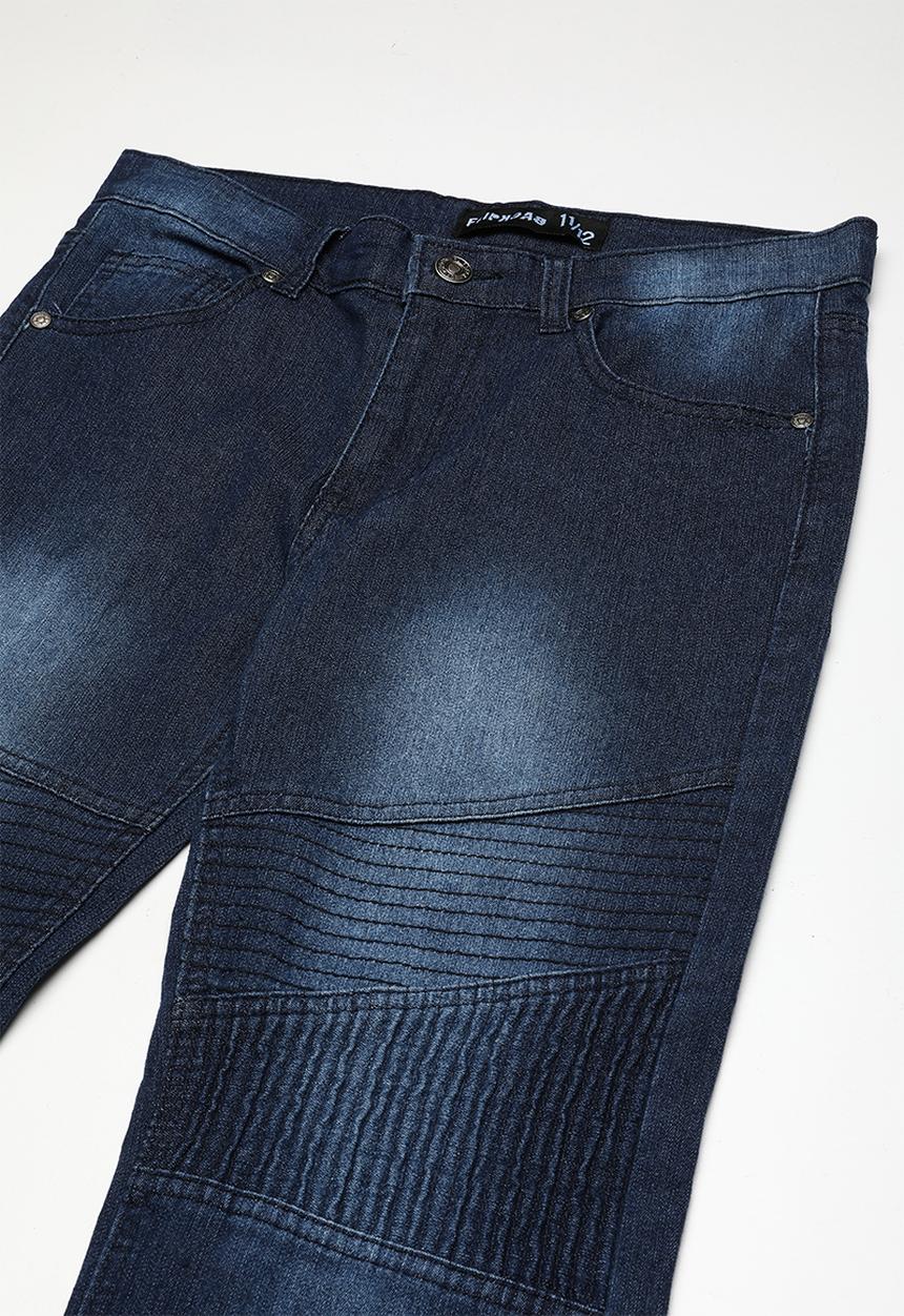 Twin Clothing - Biker denim jeans - navy