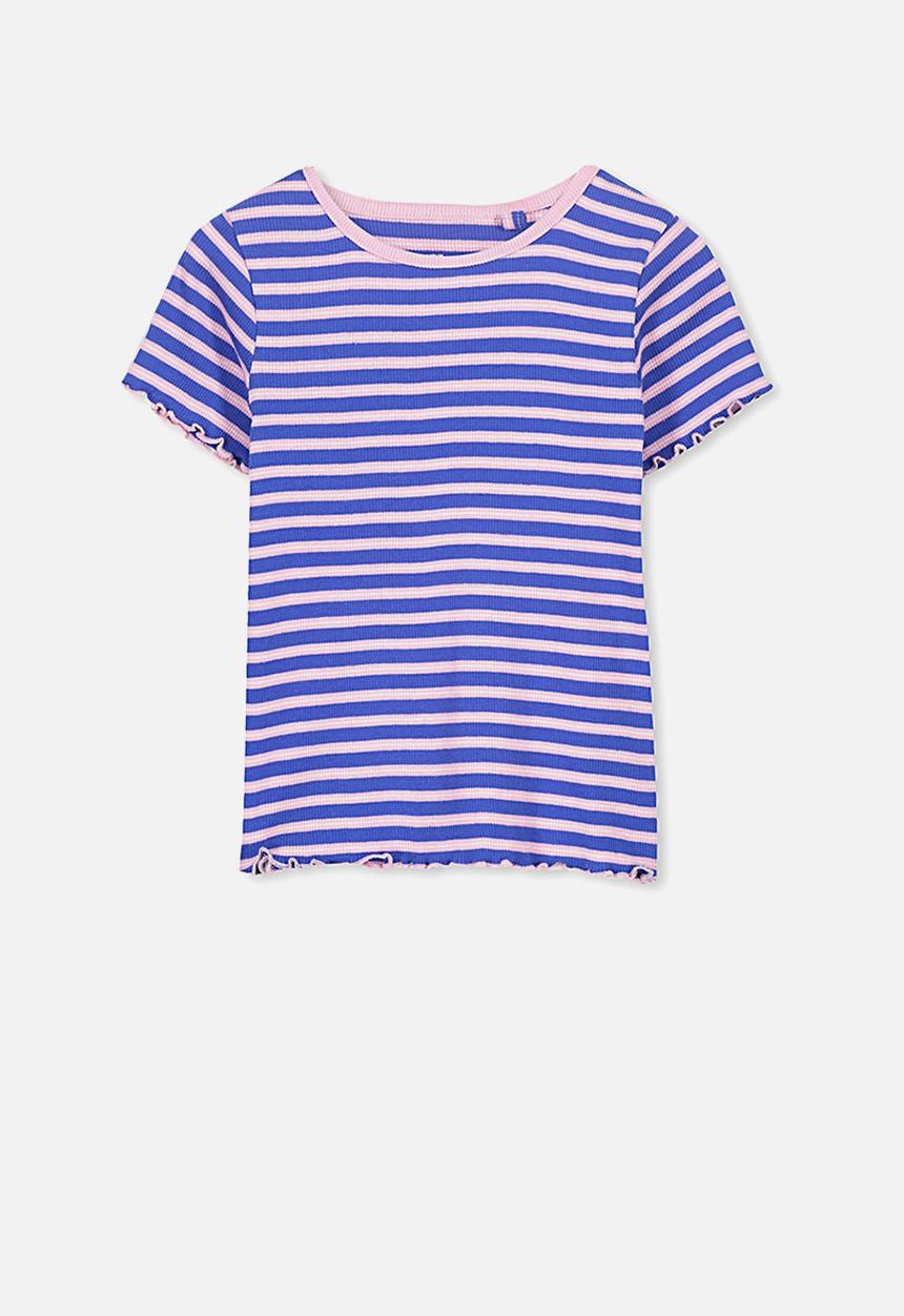 Cotton On - Short sleeve Billie tee - purple & pink