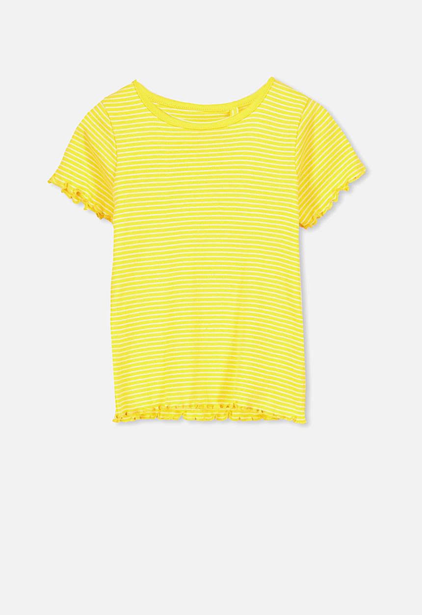 Cotton On - Short sleeve billie tee - yellow