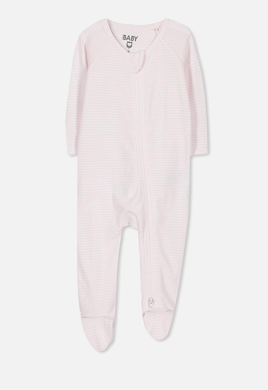 Cotton On - Long sleeve zip through - pink