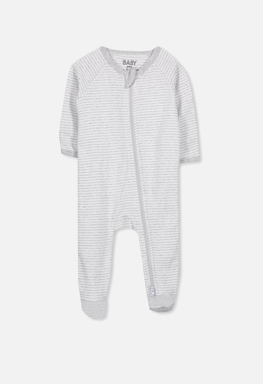 Cotton On - Long sleeve zip through - grey