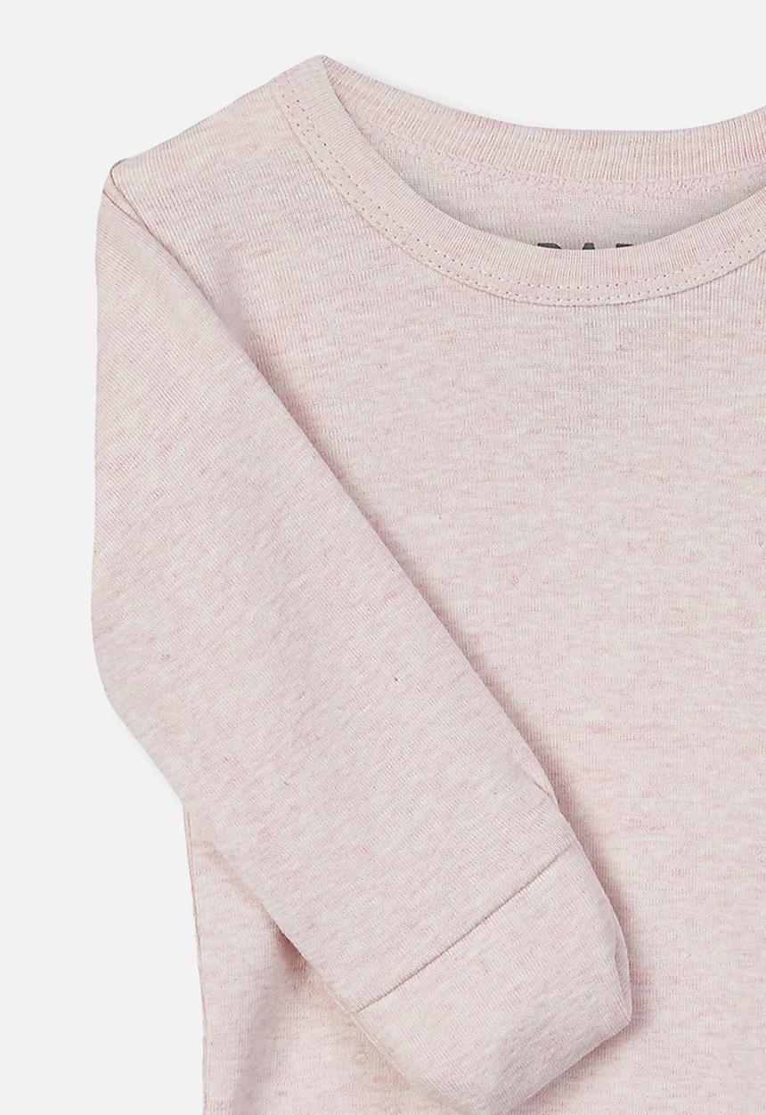 Cotton On - Long sleeve bubbysuit - pink