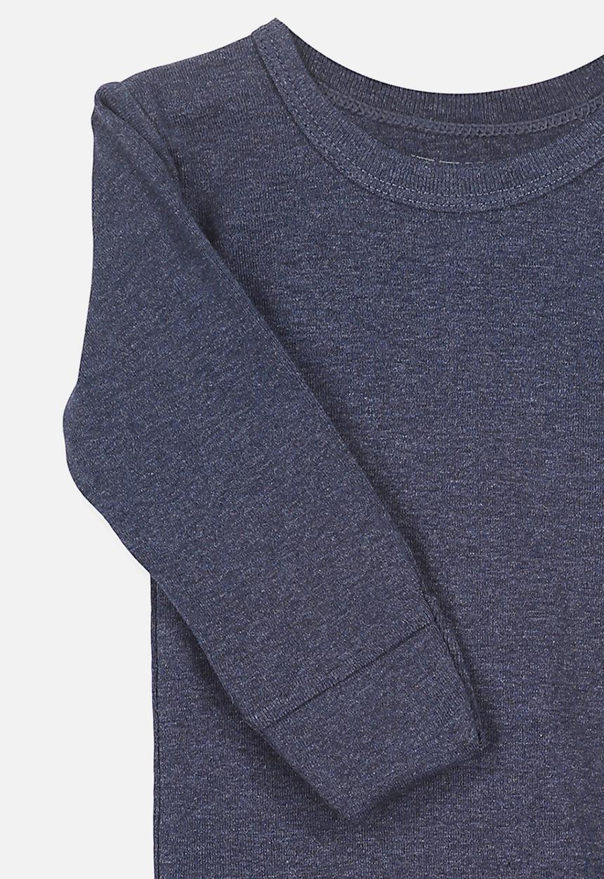 Cotton On - Long sleeve bubbysuit - navy