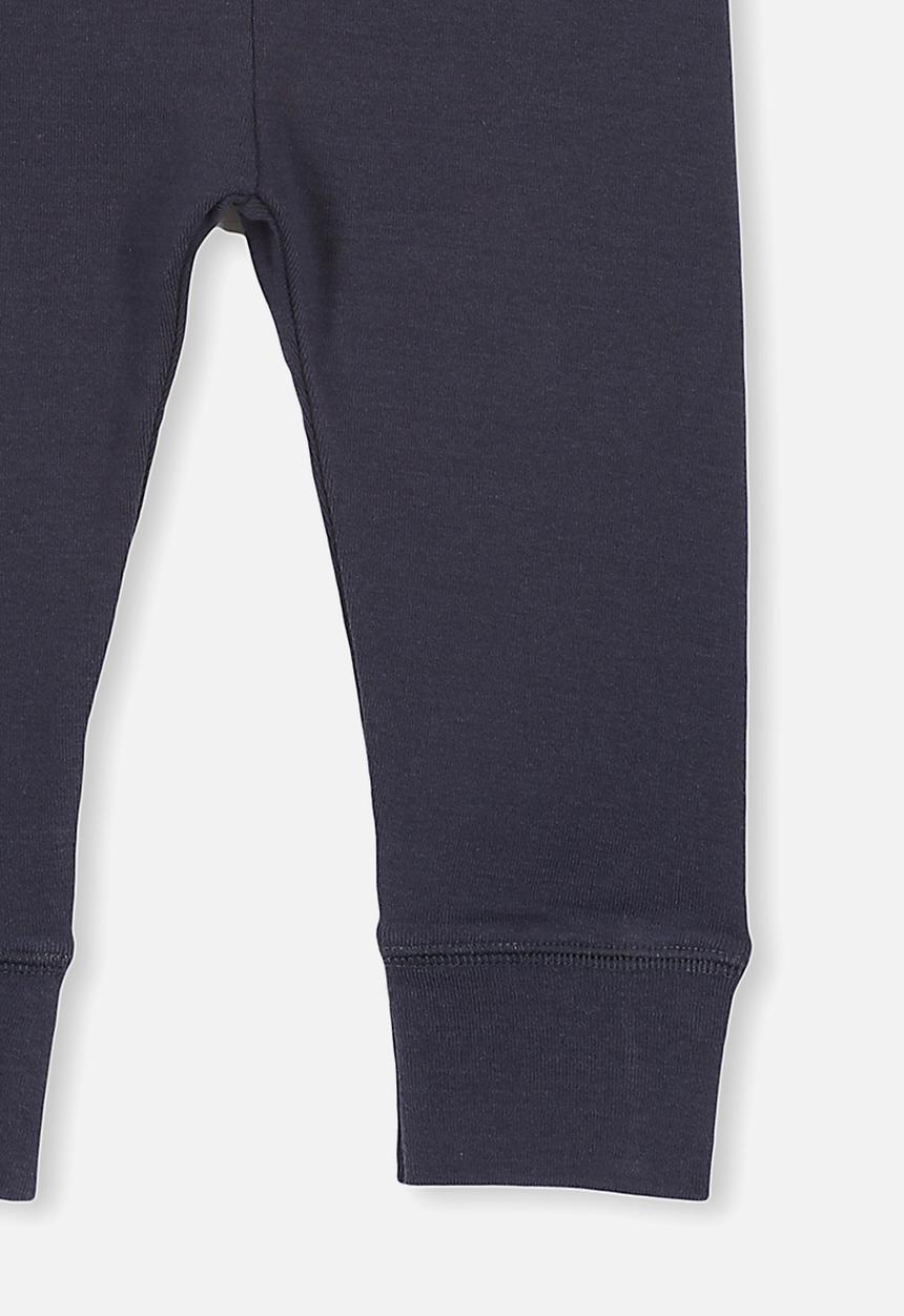 Cotton On - New born legging - black