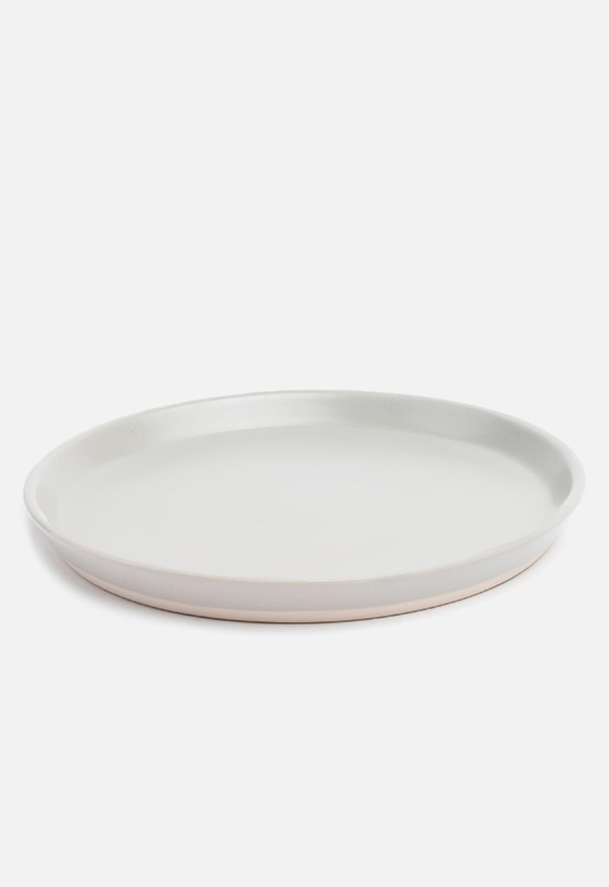 Sixth Floor - Ashen dinner plate set of 4 - grey