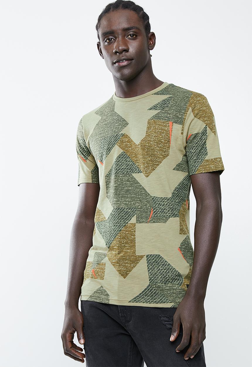 Only & Sons - Sylas short sleeve tee - green