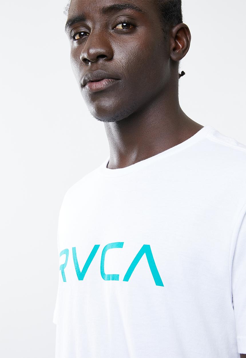 RVCA - Big RVCA cotton tee - white