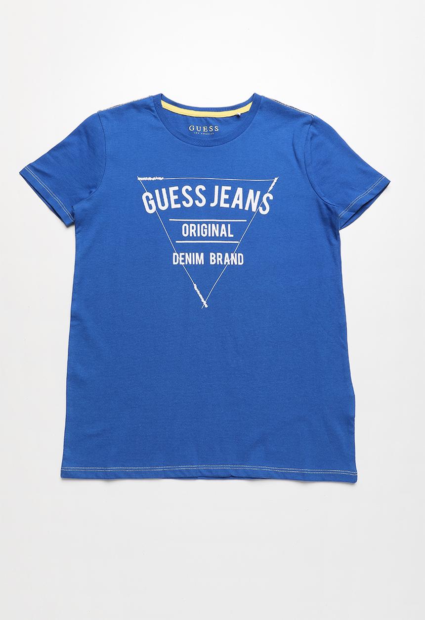GUESS - Guess jeans original tee - blue