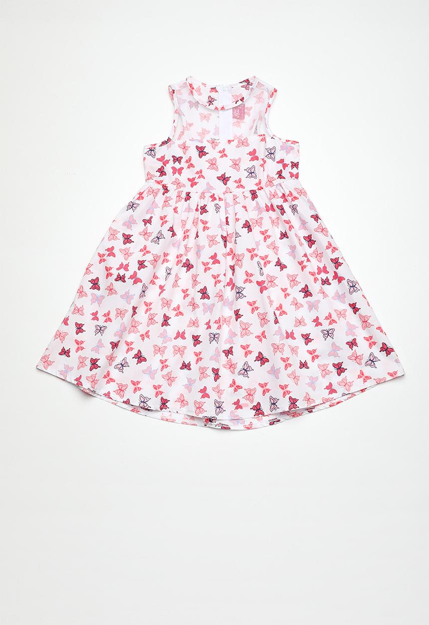 Twin Clothing - Geometric print dress - pink