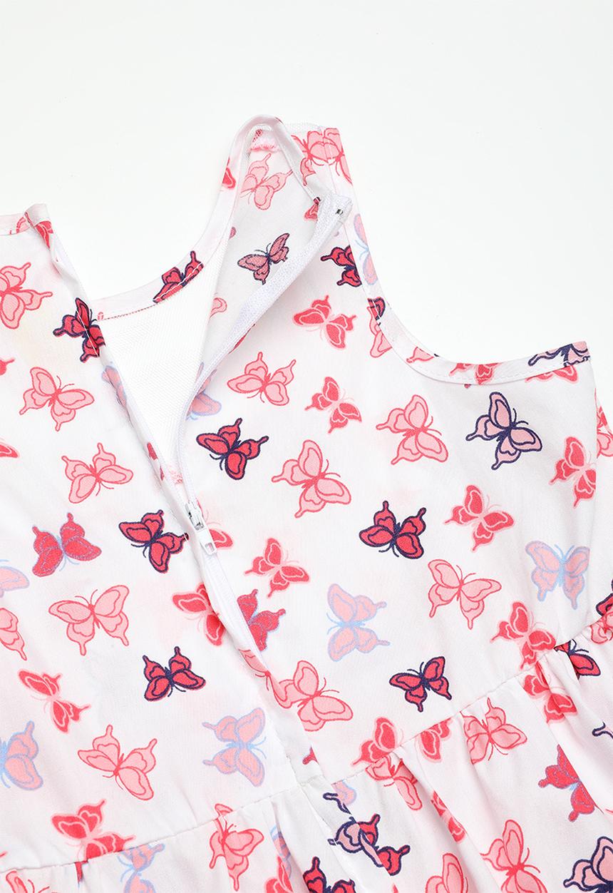 Twin Clothing - Geometric print dress - pink
