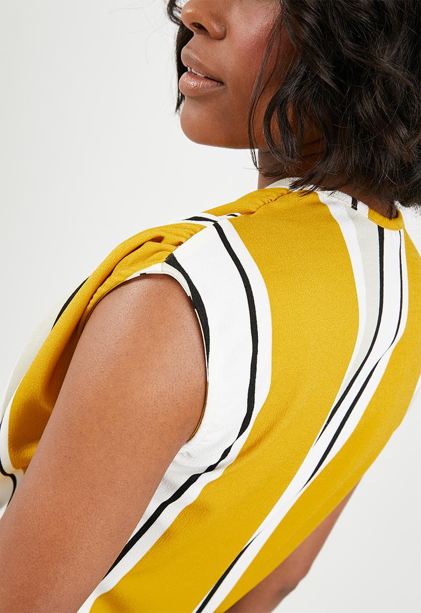 STYLE REPUBLIC - Wrap bodysuit - yellow