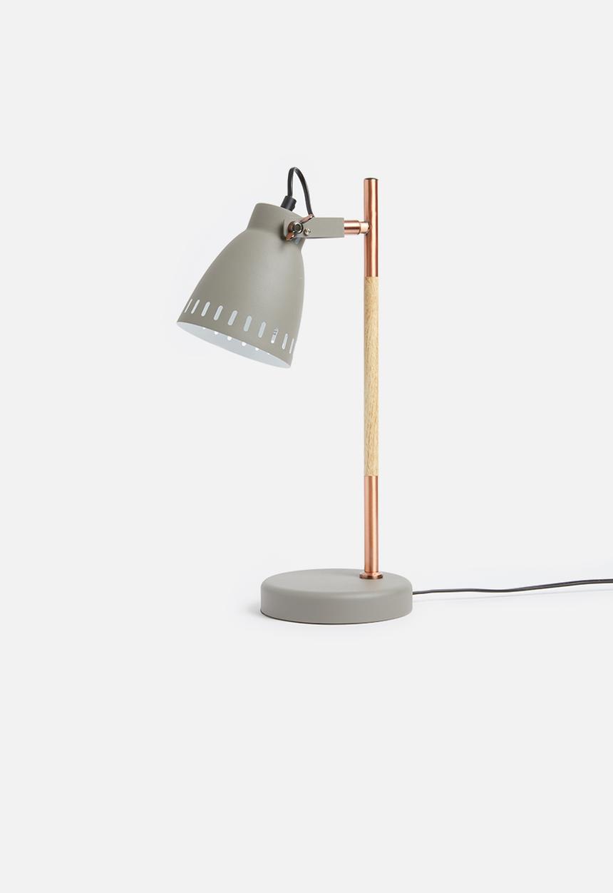 Present Time - Mingle desk lamp - grey