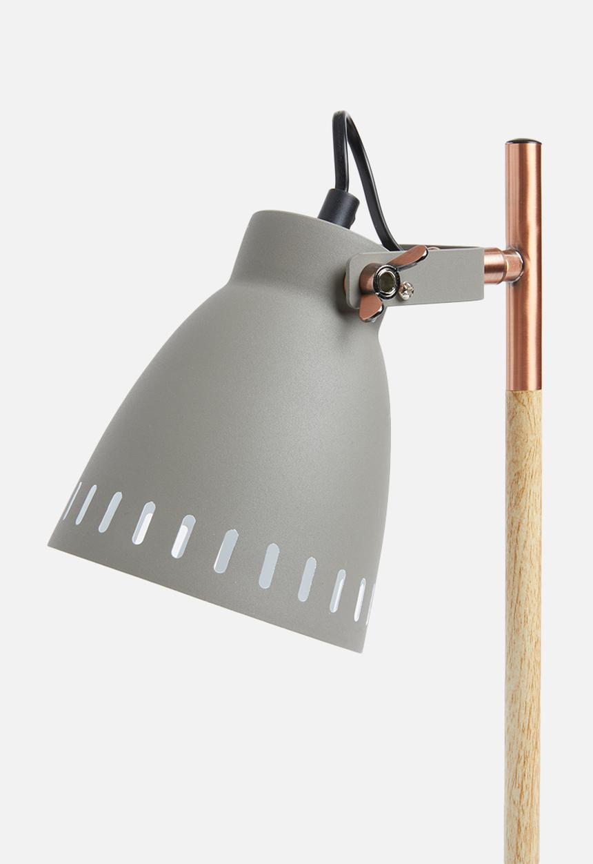 Present Time - Mingle desk lamp - grey