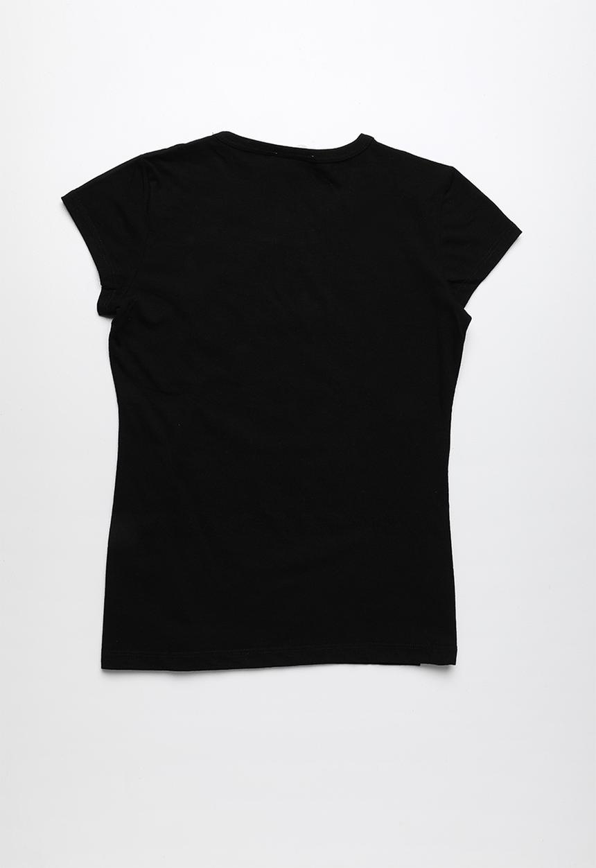 Pop Candy - Girls are the future printed short sleeve tee - black