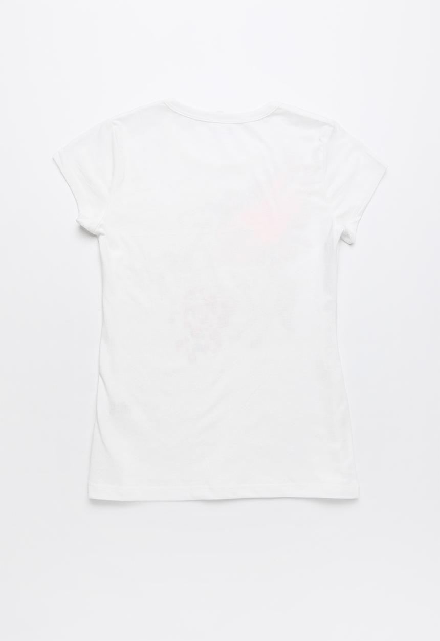 Pop Candy - Pegasus printed short sleeve tee - white