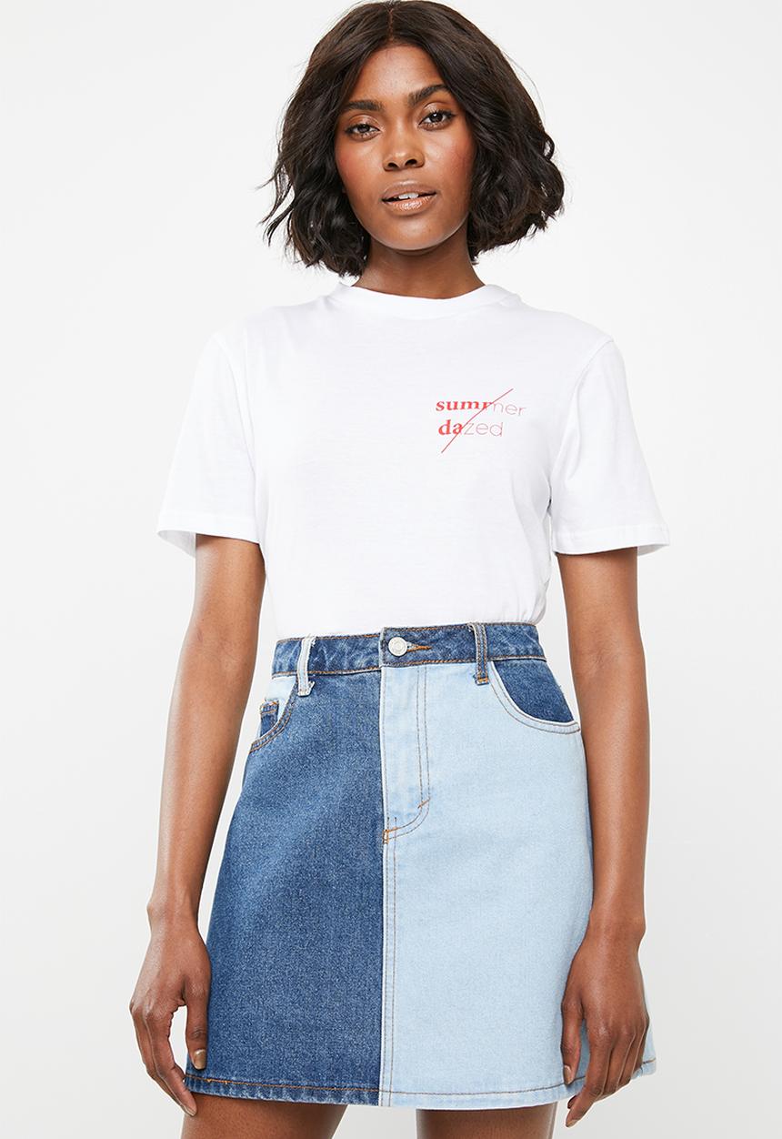 Superbalist - Summer dazed tee - white