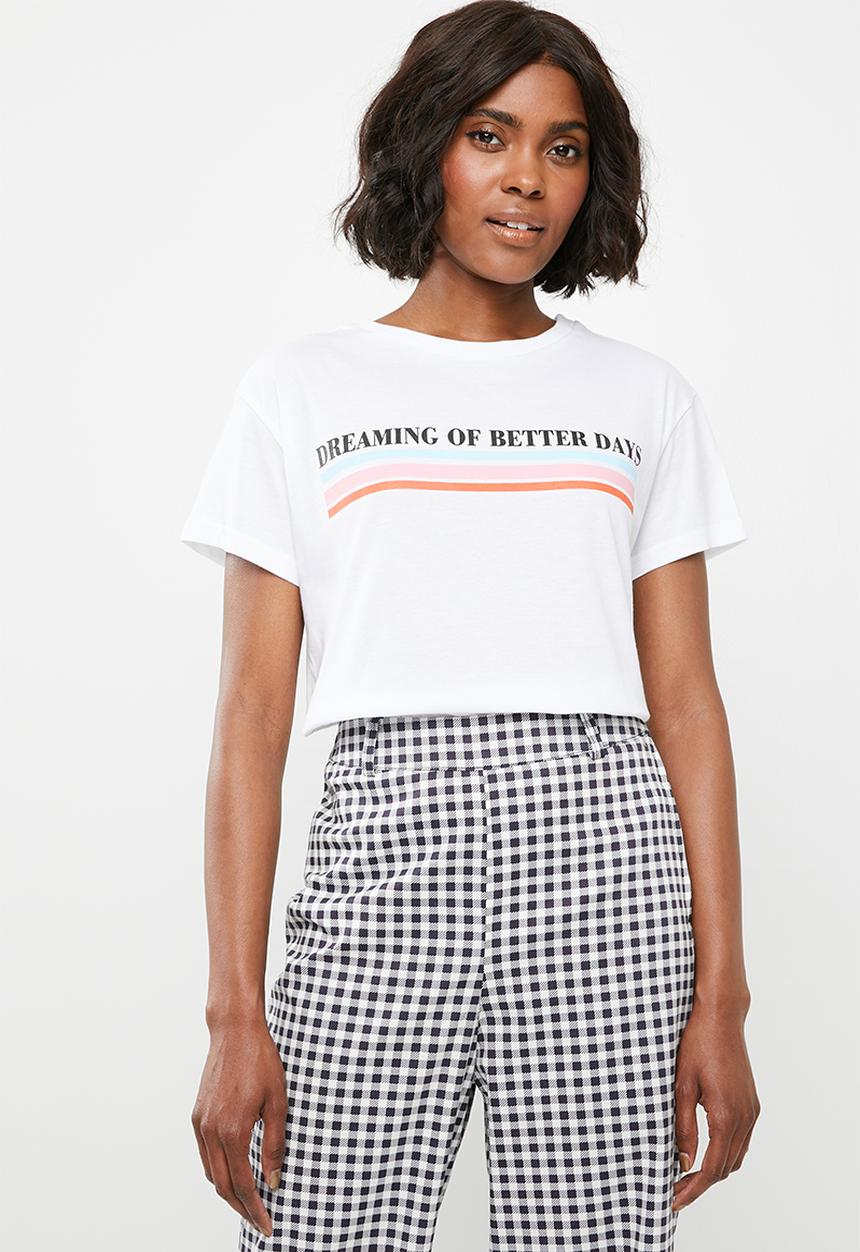 Superbalist - Better days tee - white 