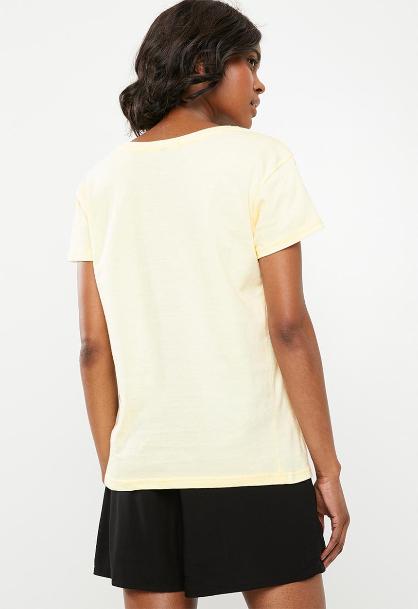 Superbalist - Chillin tee - baby yellow