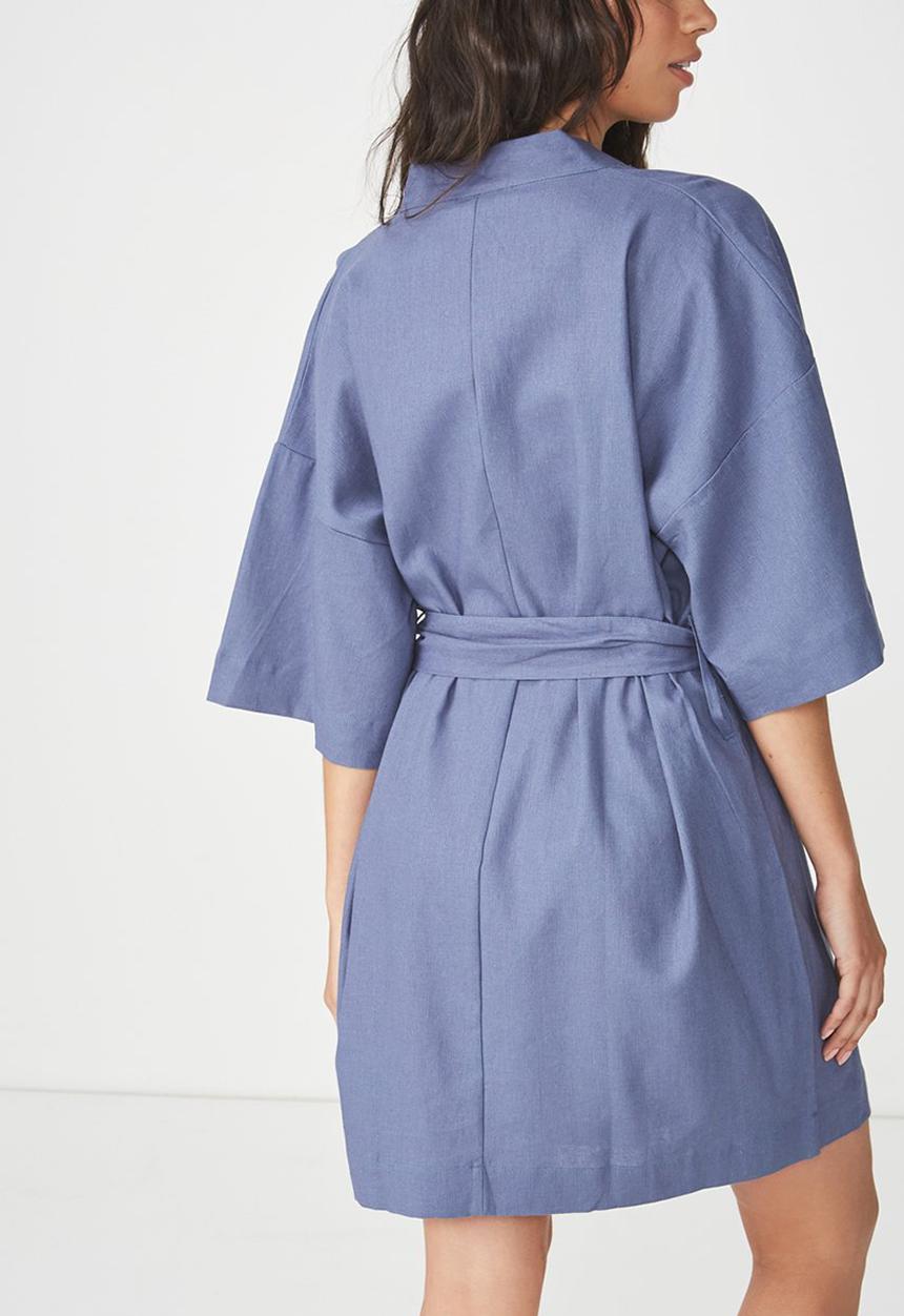 Cotton On - Woven kimono - blue
