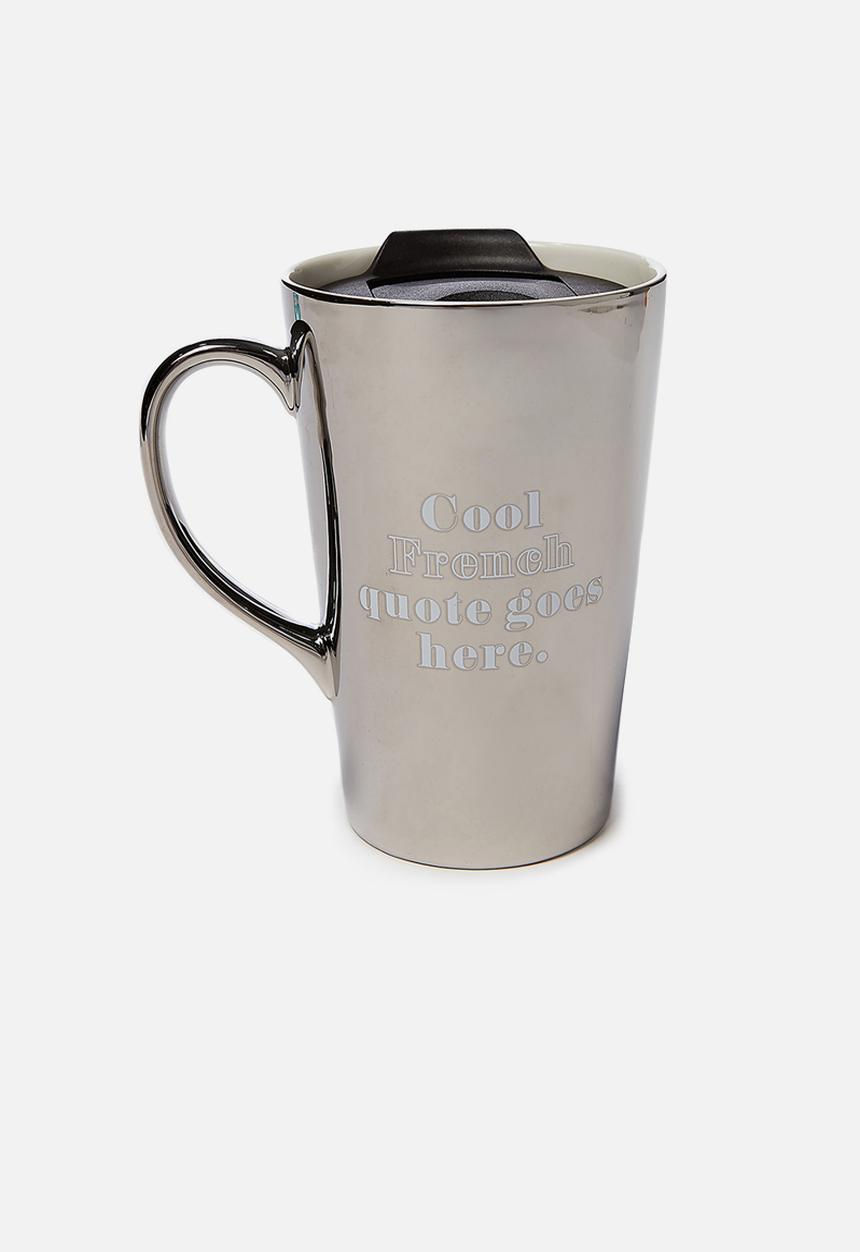 Typo - Nomad travel mug - cool french quote