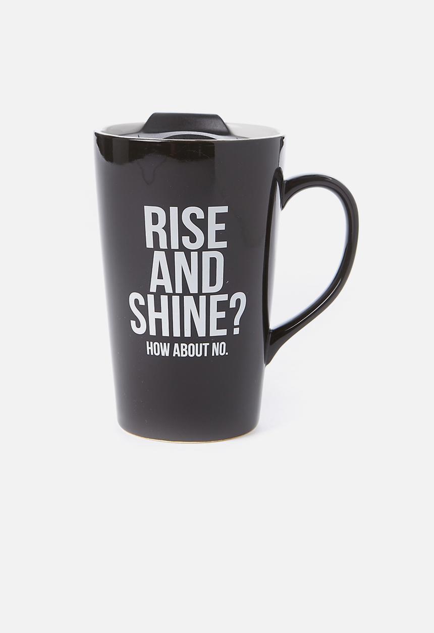 Typo - Nomad travel mug - black